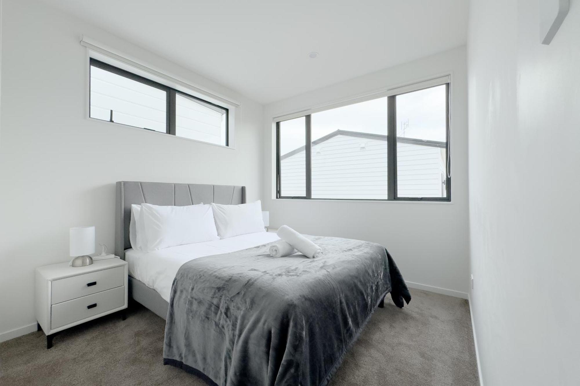 Modern 3-Bds Townhouse In South Auckland Exterior foto