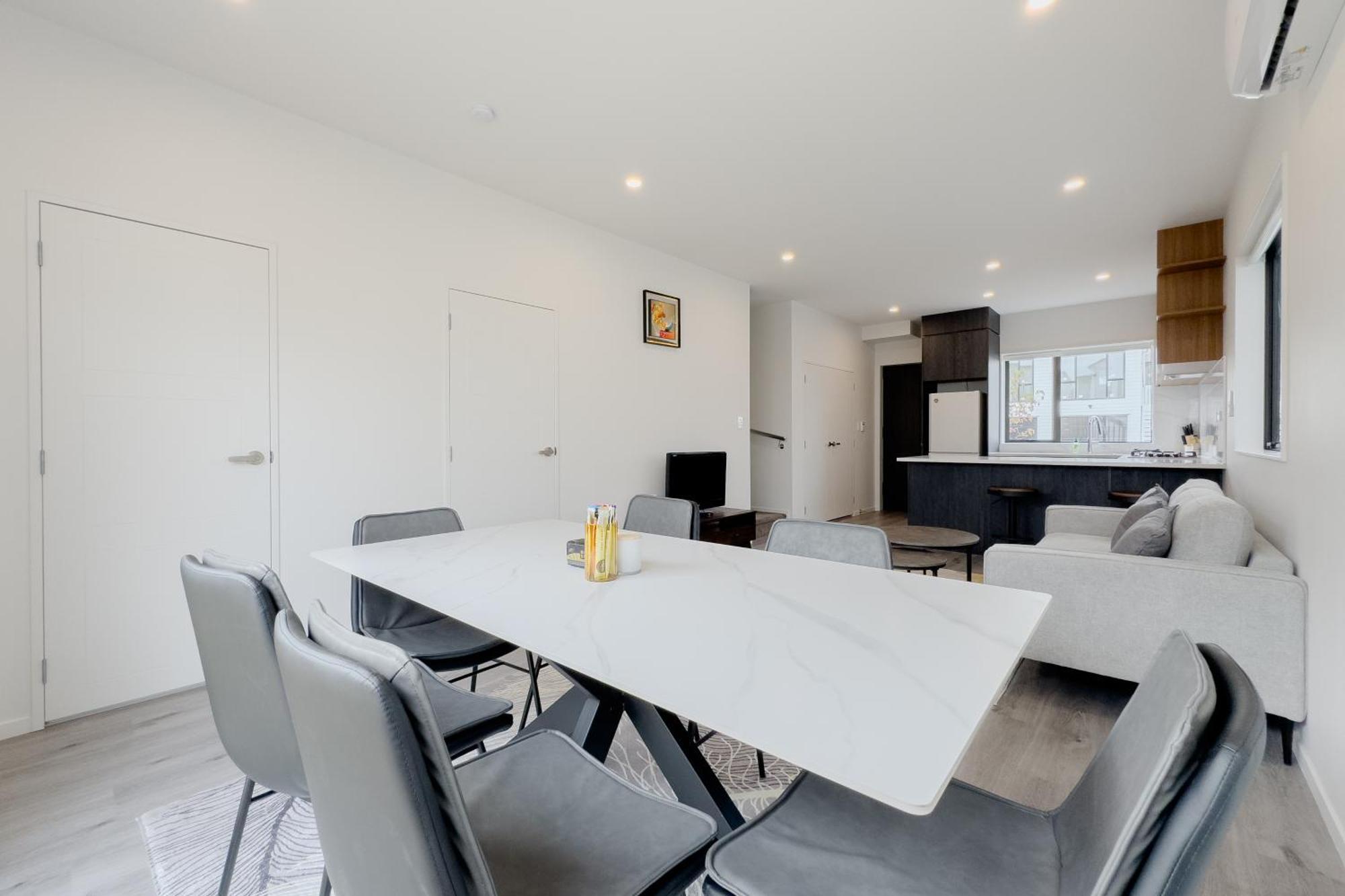 Modern 3-Bds Townhouse In South Auckland Exterior foto