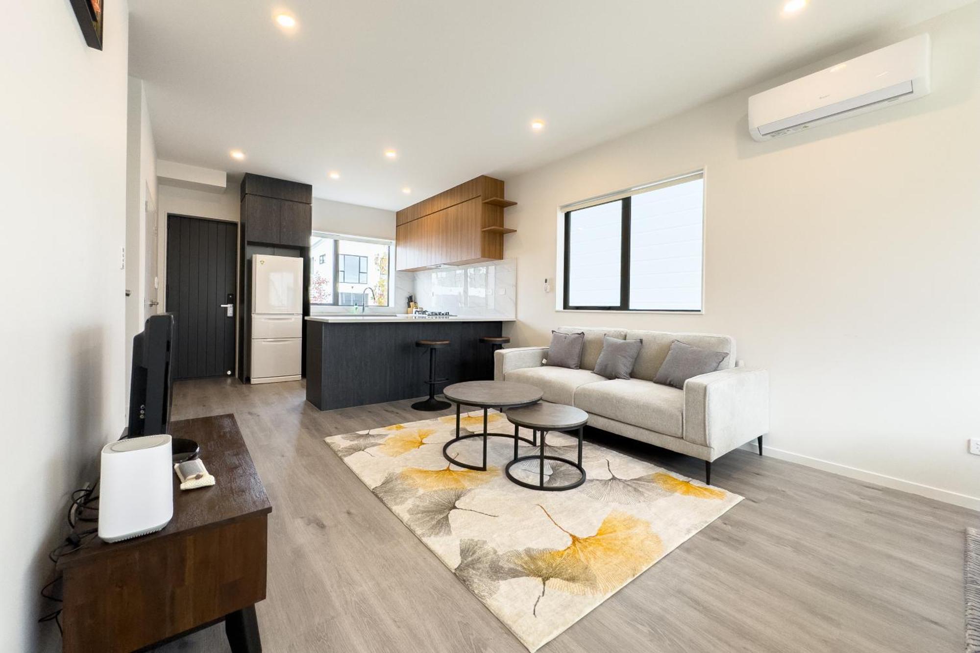 Modern 3-Bds Townhouse In South Auckland Exterior foto